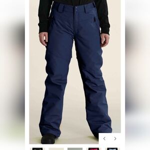 Black Liquid Snow Pants